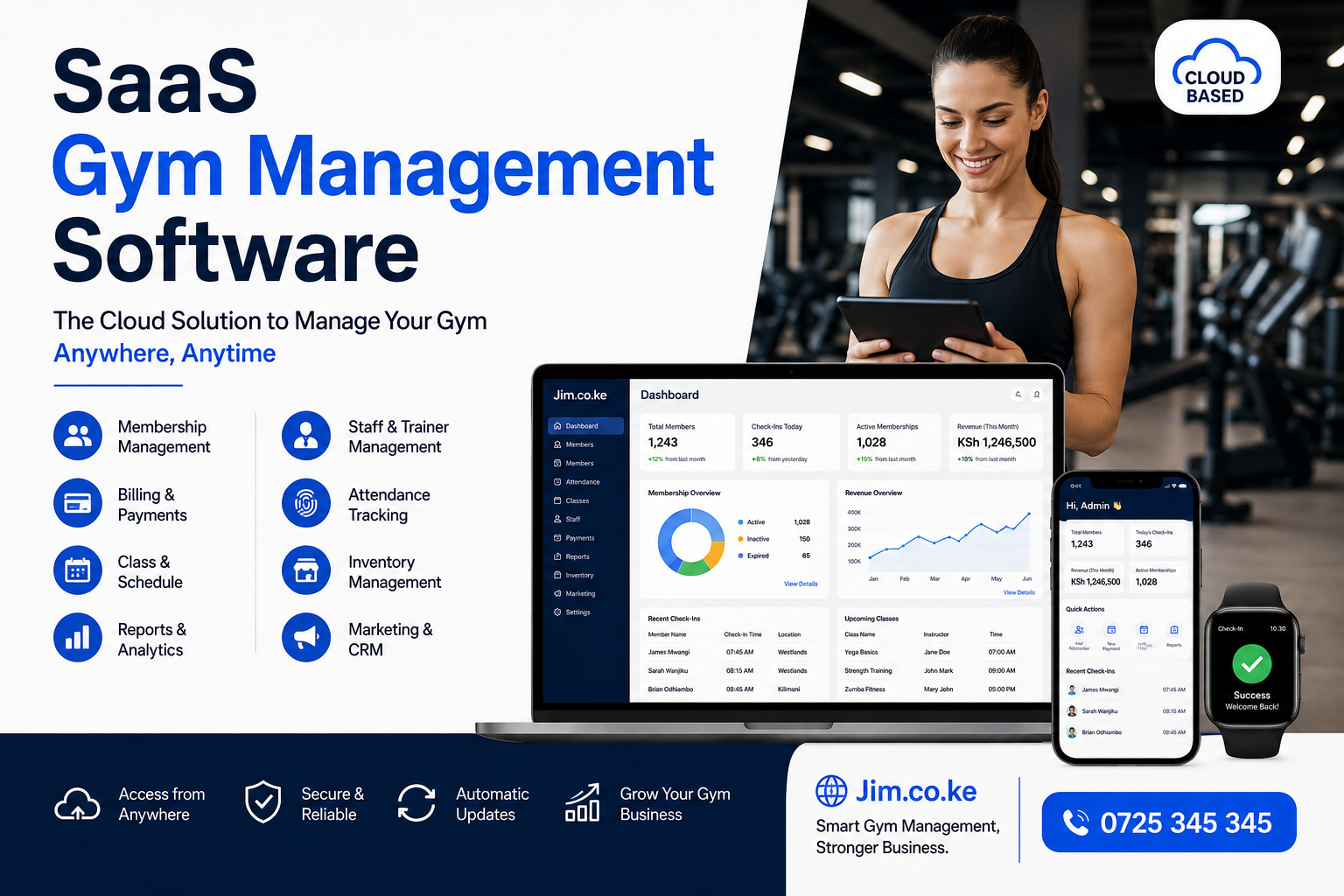 SaaS Gym Management Software
