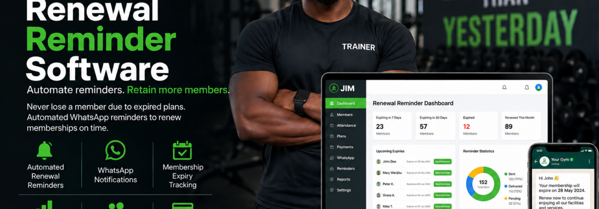 Best Gym Membership Renewal Reminder Software