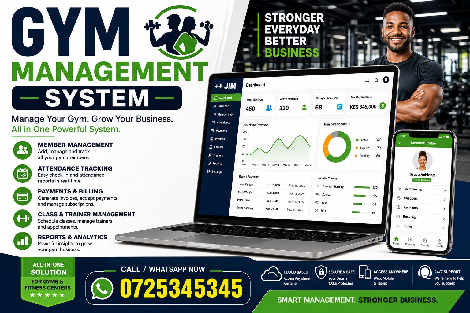 Gym Management System Pricing in Kenya