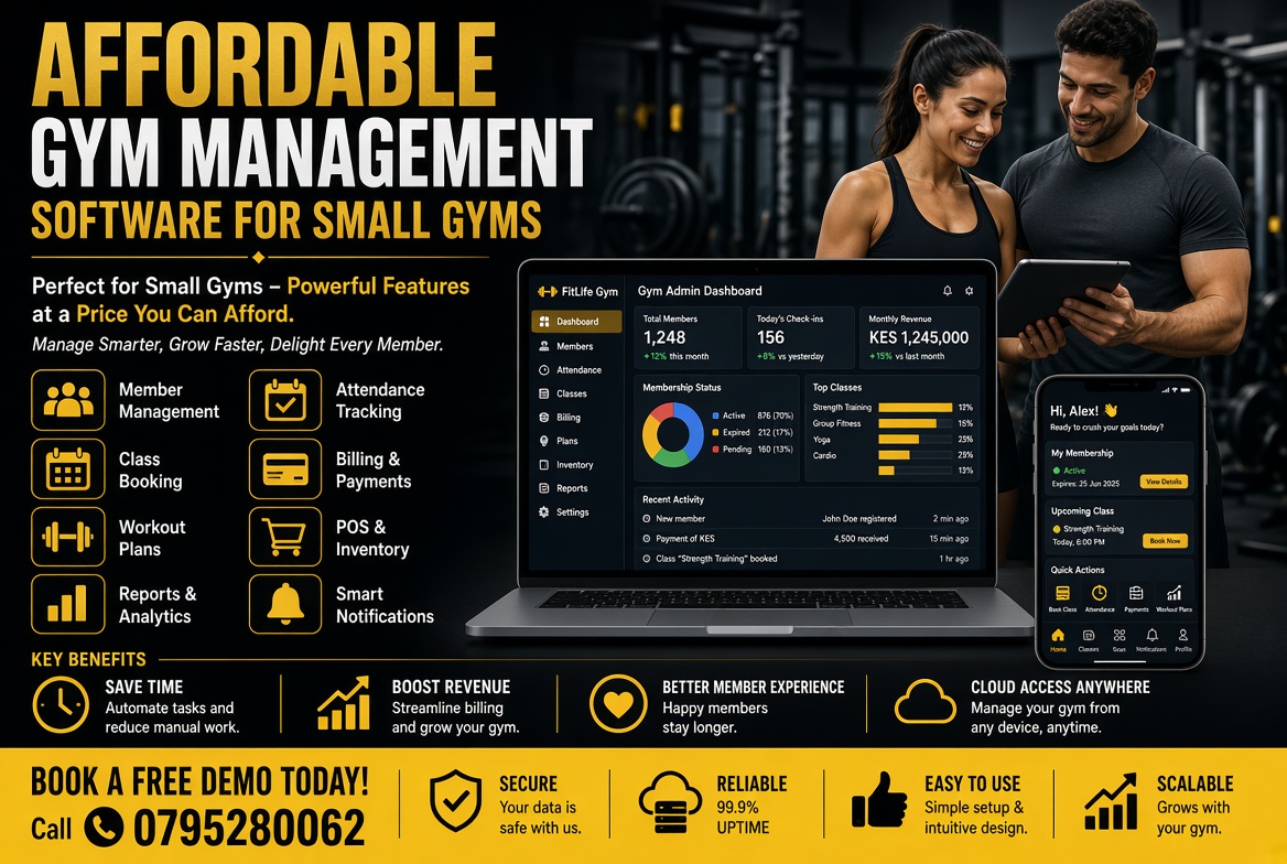 Affordable Gym Management Software for Small Gyms