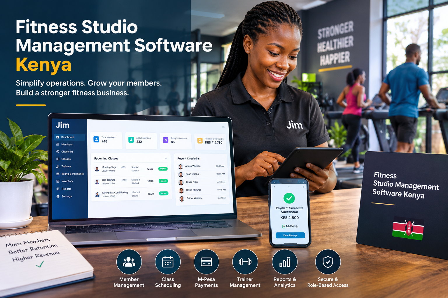 Fitness Studio Management Software Kenya