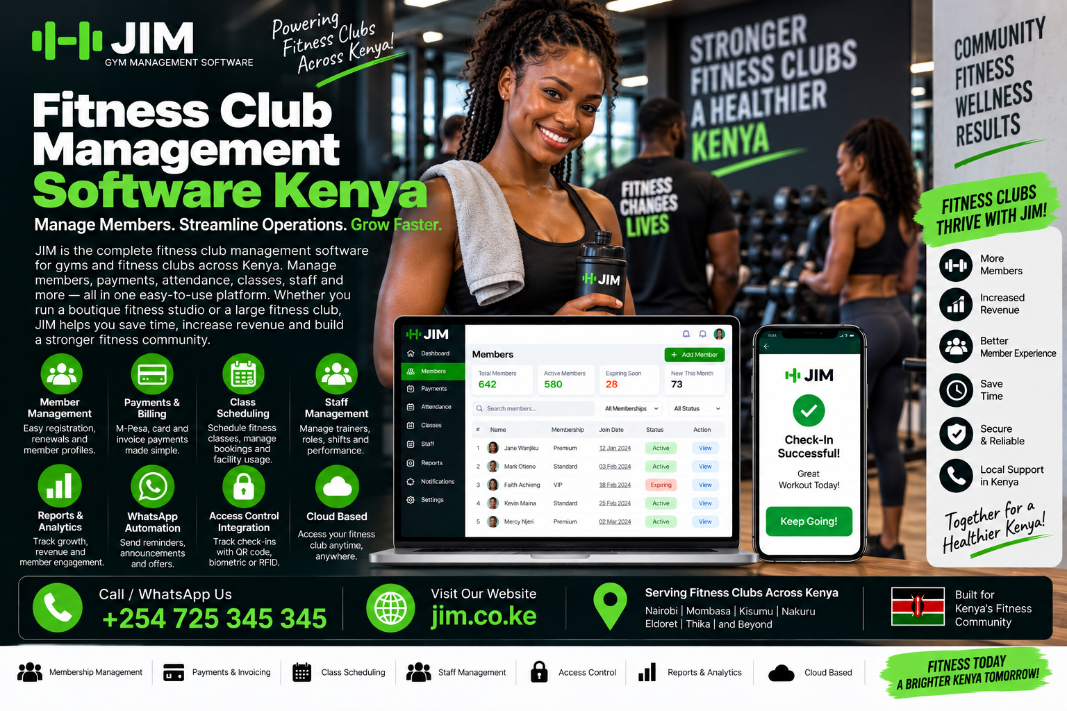 Best Fitness club management software Kenya