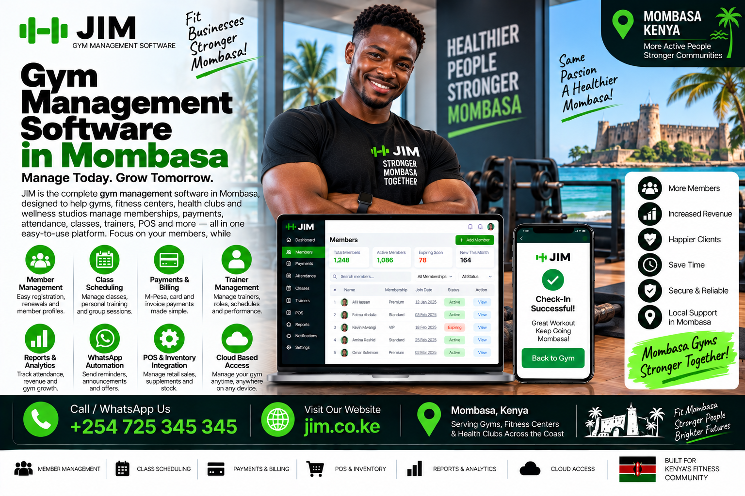 Gym Management Software in Mombasa