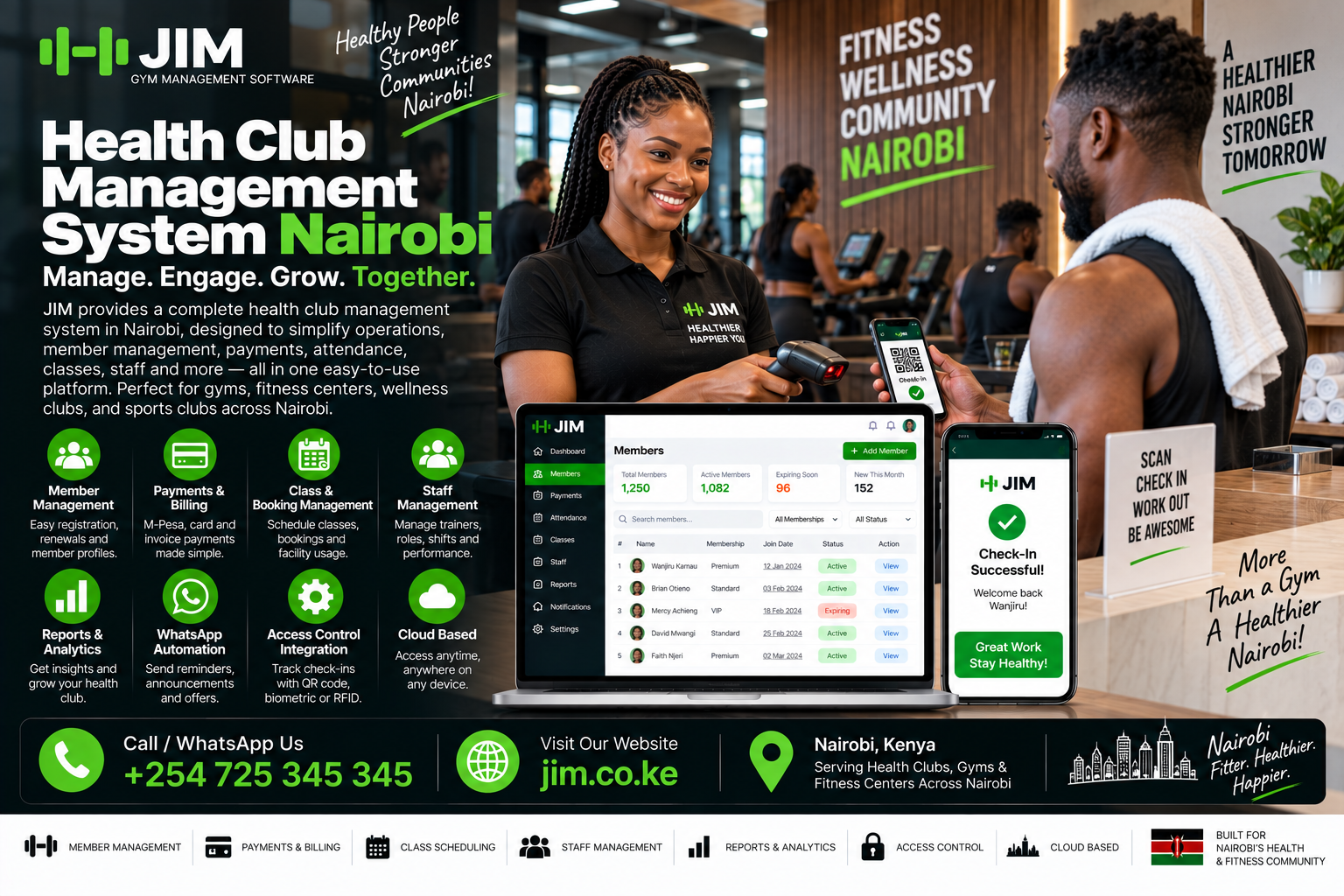 Best Health club management system Nairobi