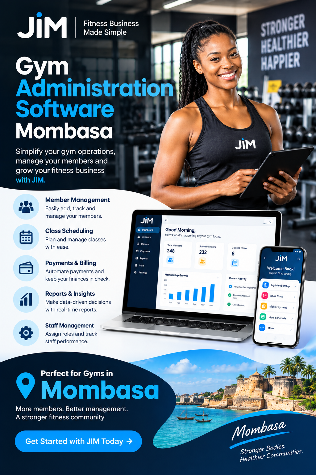 gym administration software mombasa