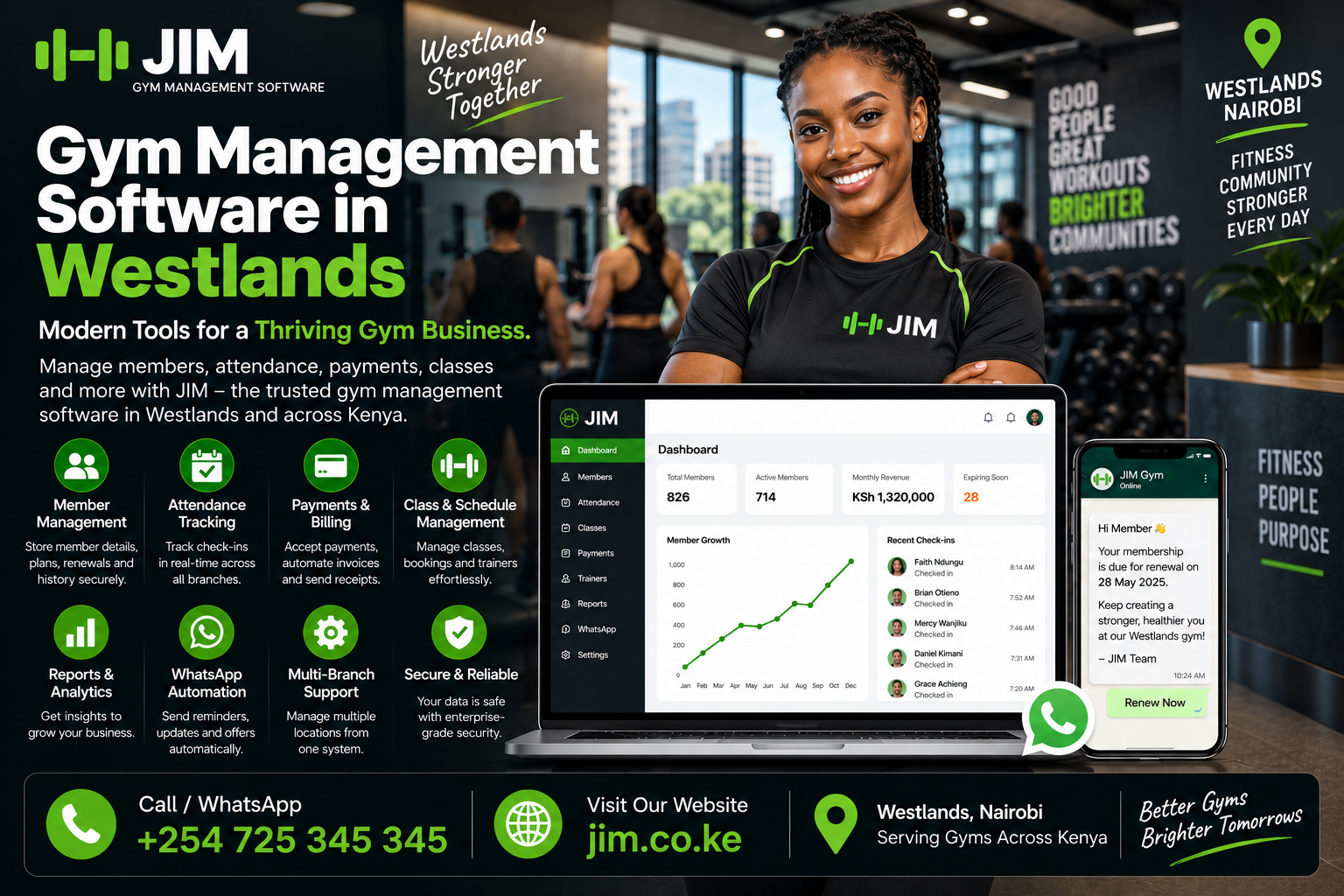 gym management software Westlands