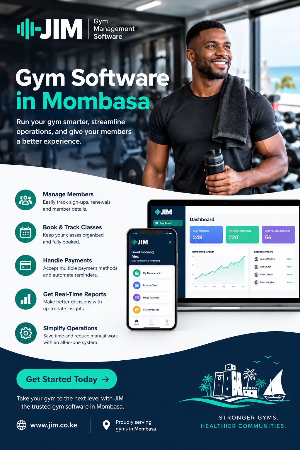 Gym Software Mombasa