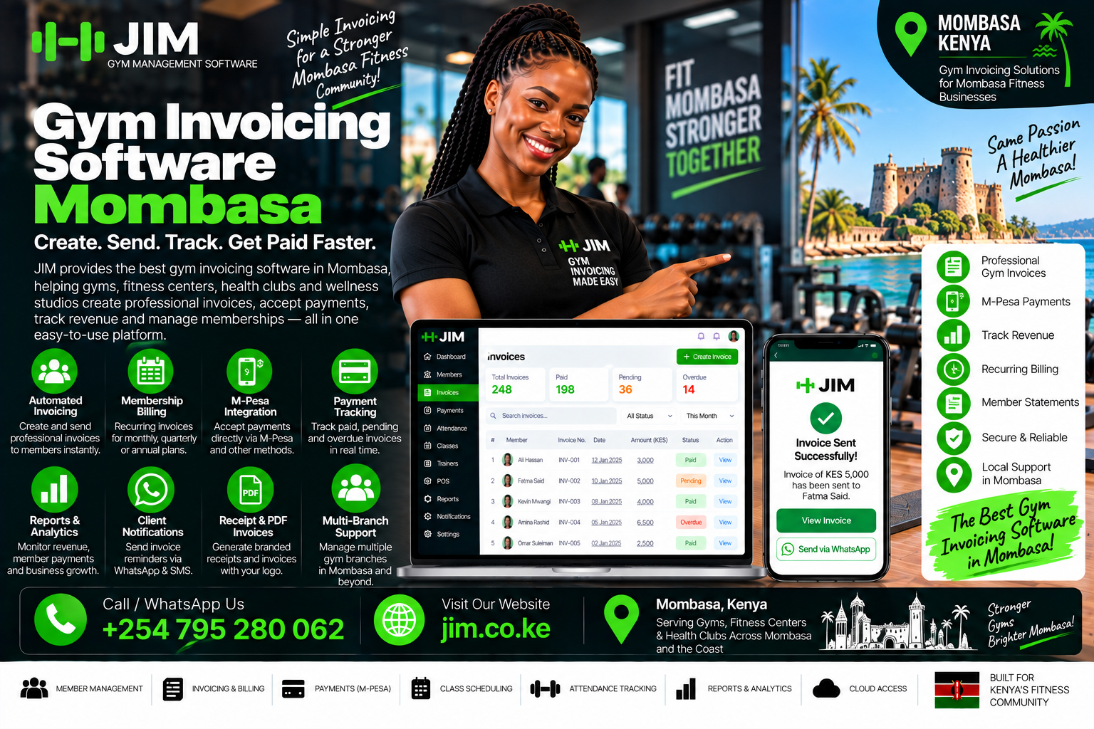 Gym Invoicing Software Mombasa