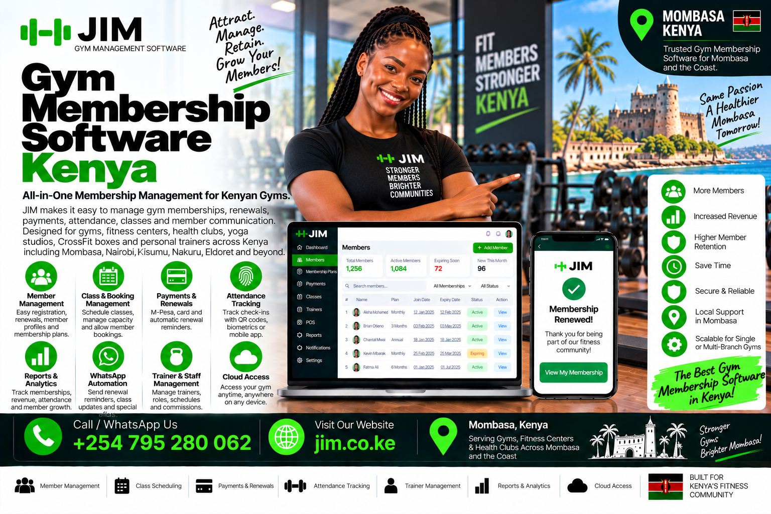 Gym membership software Kenya