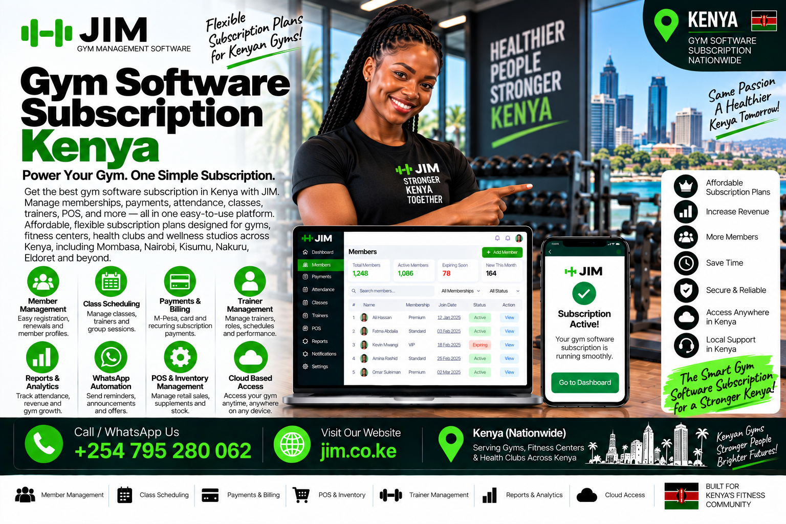 Gym Software Subscription Kenya